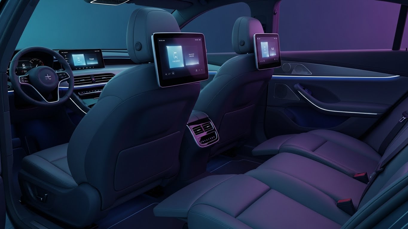 뒷좌석 인포테인먼트 시스템